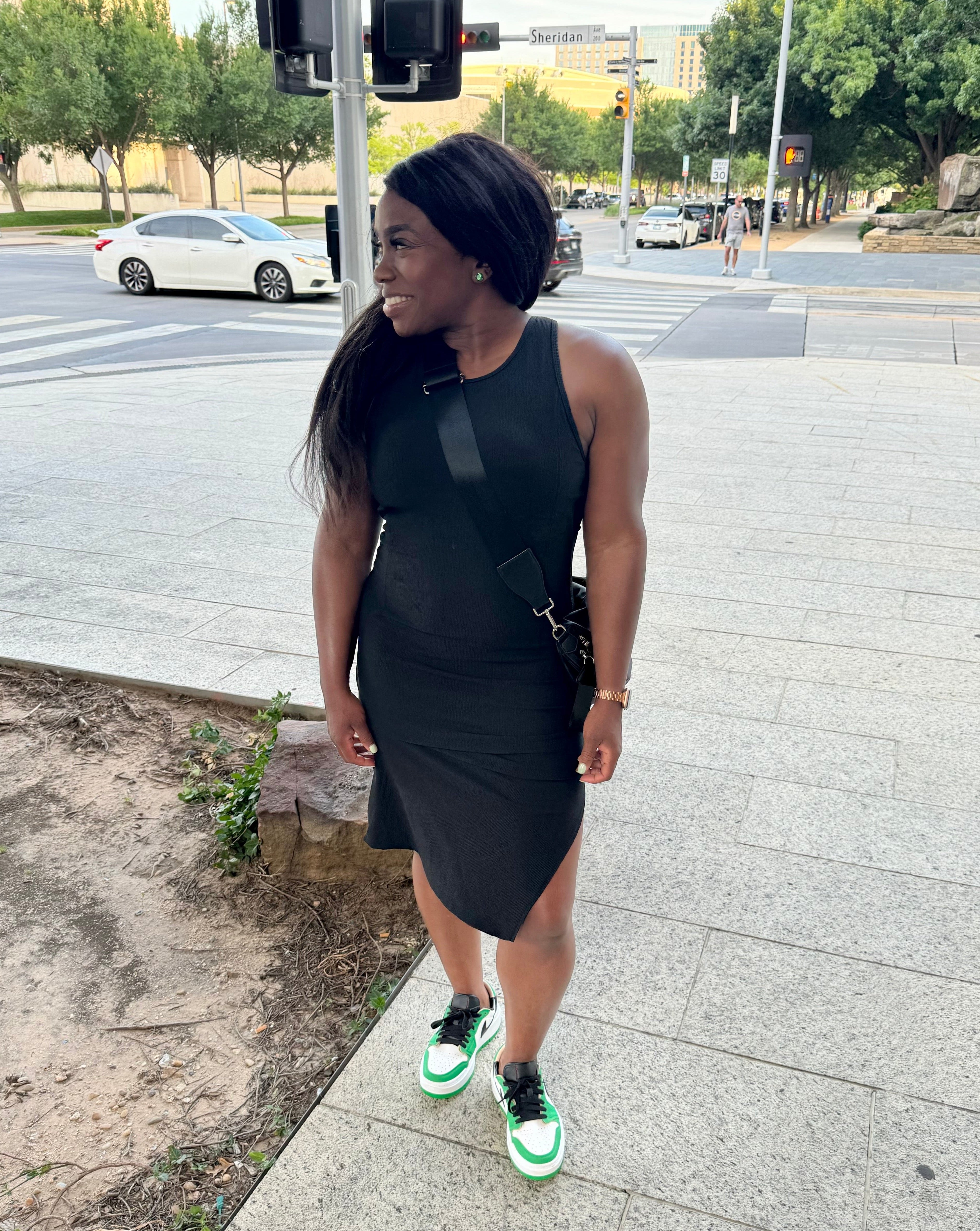 Day to Night Dress- Black