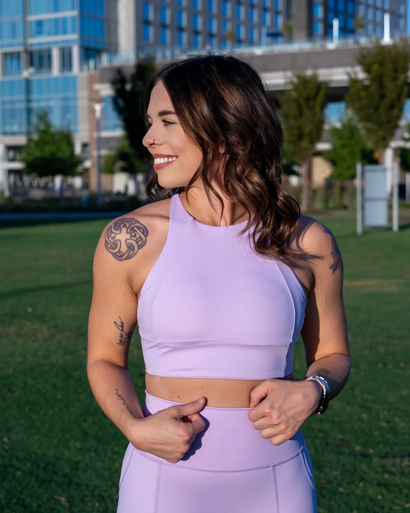Essence Sports Bra- Lavender