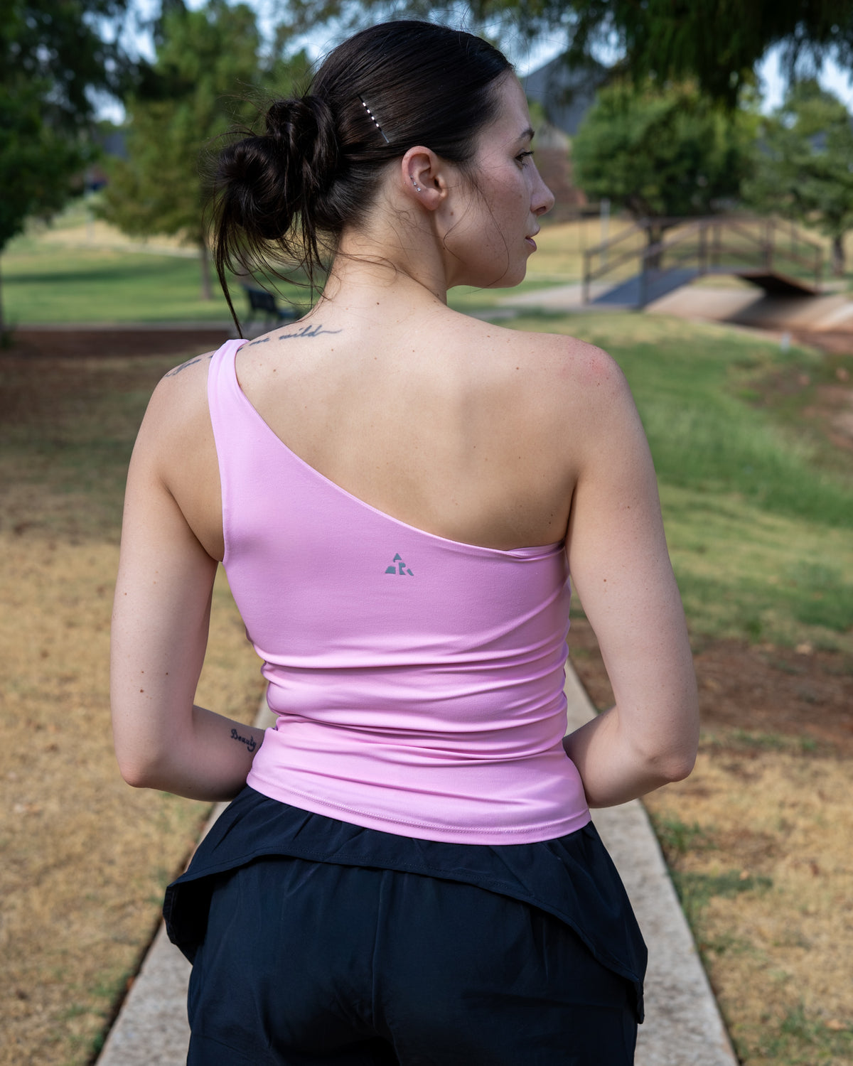 One strap top- Pink