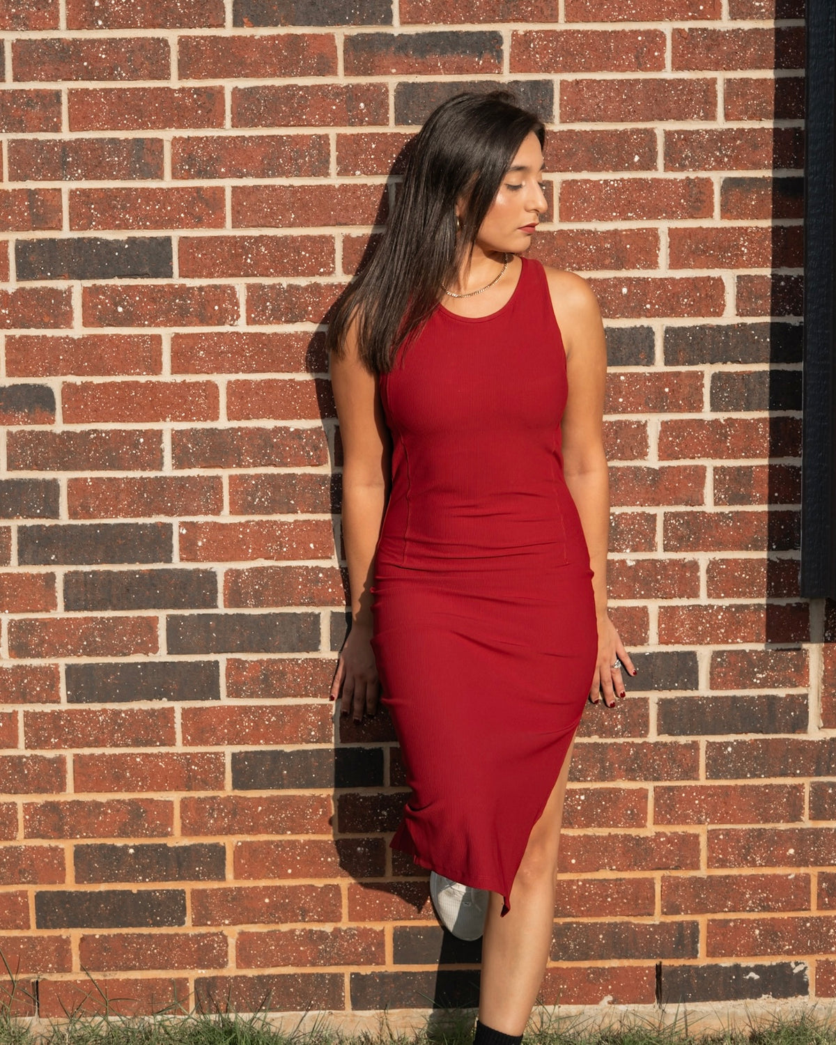 Day to Night Dress- Red