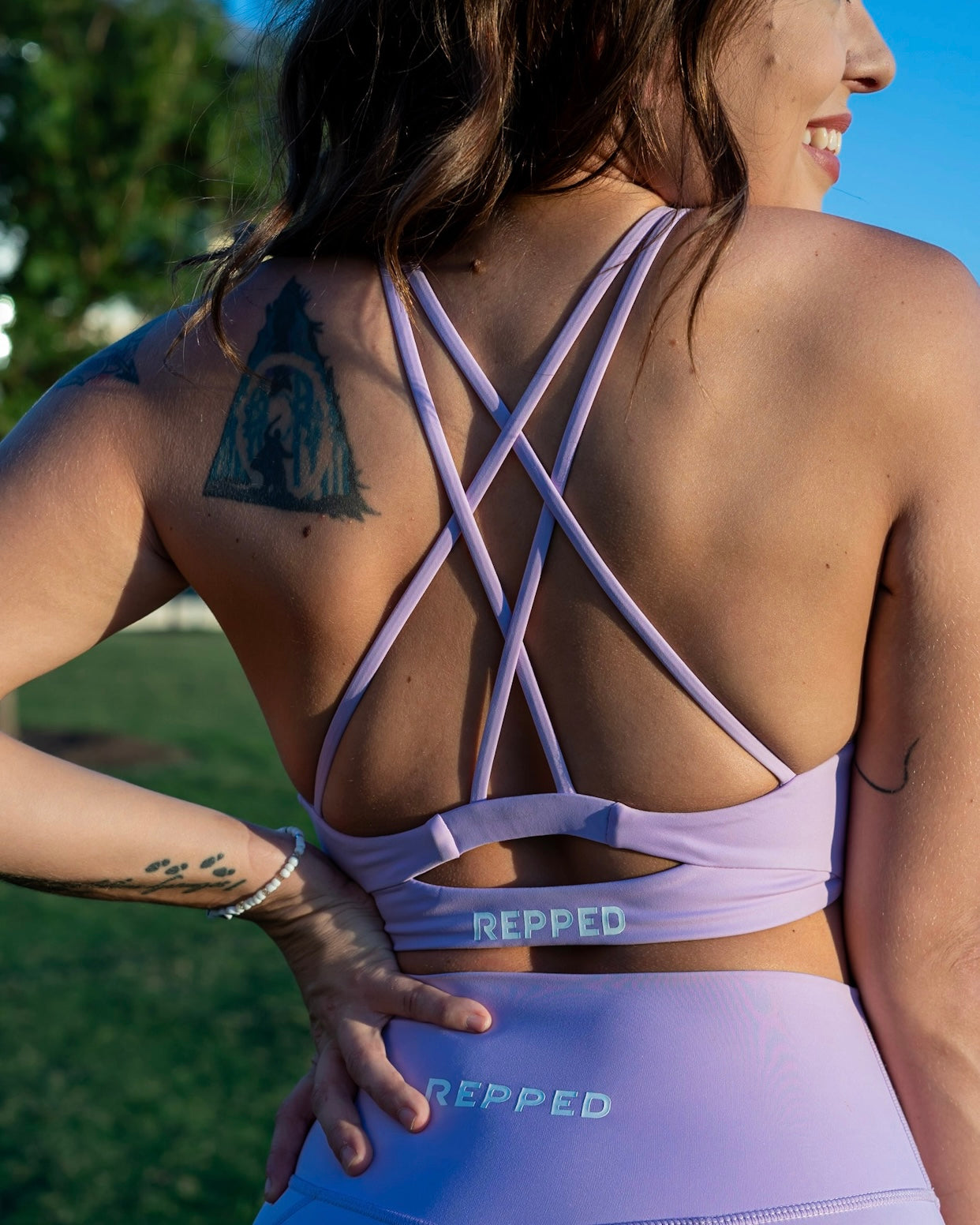 Essence Sports Bra- Lavender