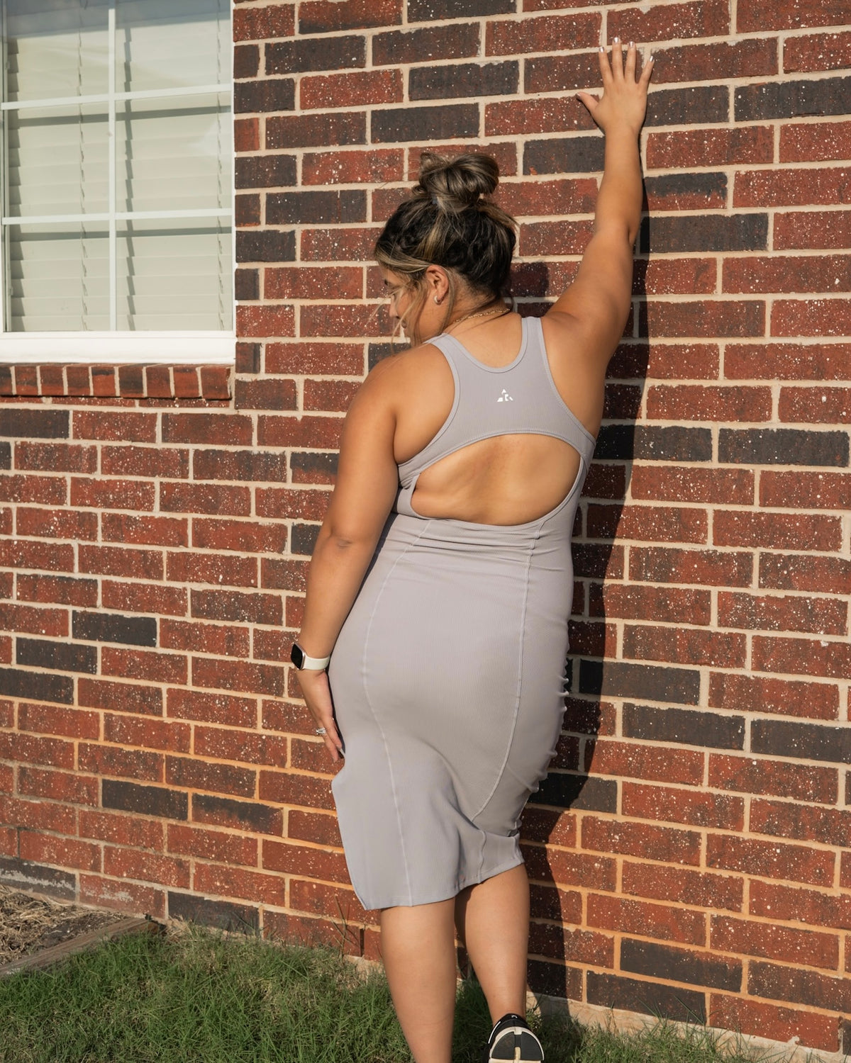 Day to Night Dress- Grey