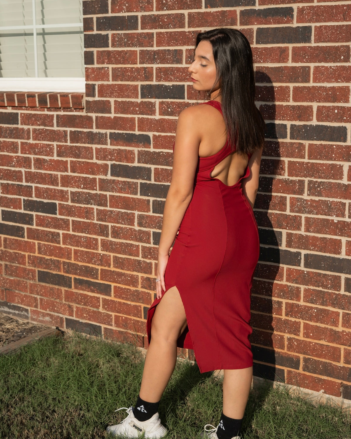 Day to Night Dress- Red