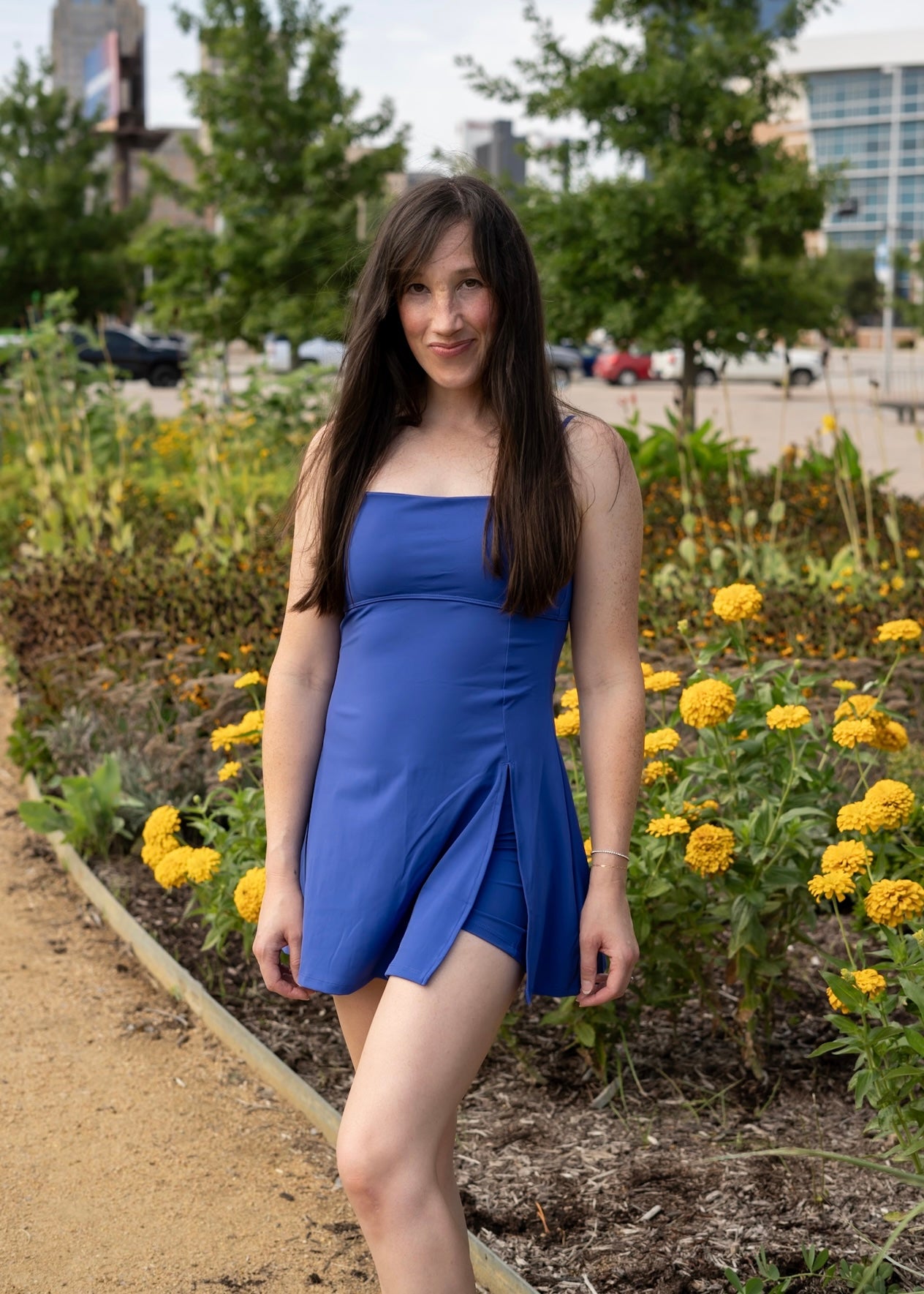 The Effortless Dress- Cobalt Blue