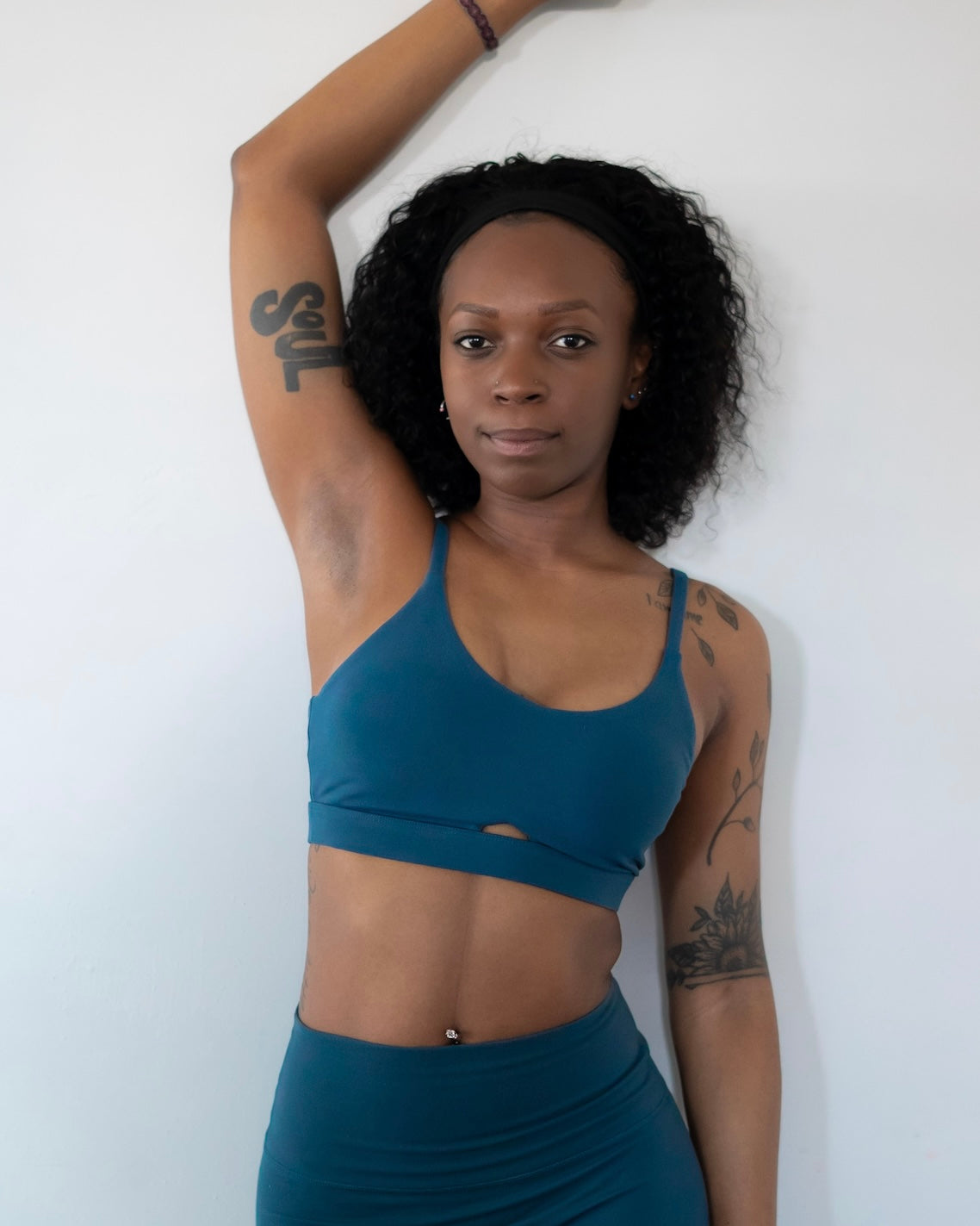 Ignite Sports Bra- Capri Blue