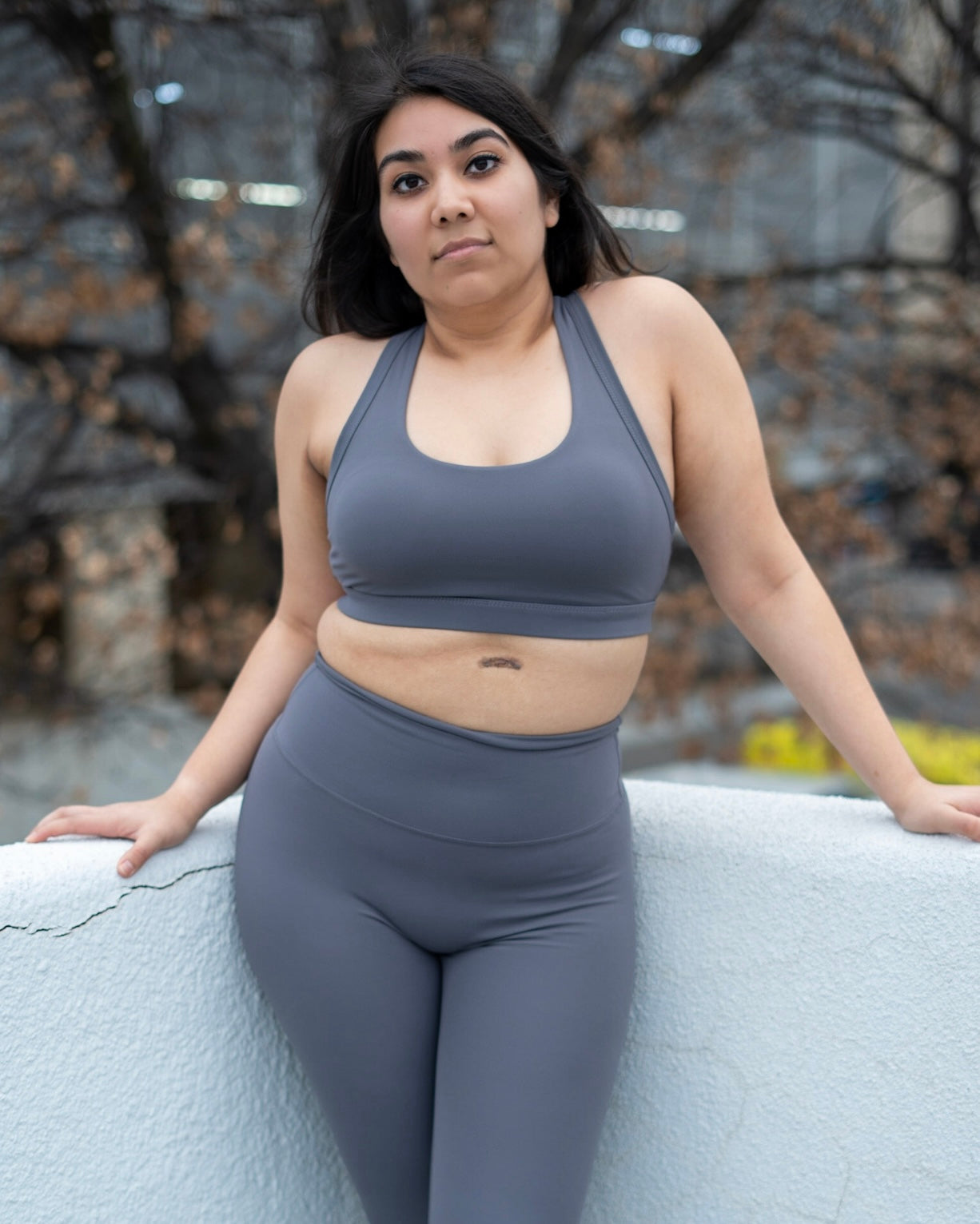 Luxe Sports Bra - Agate