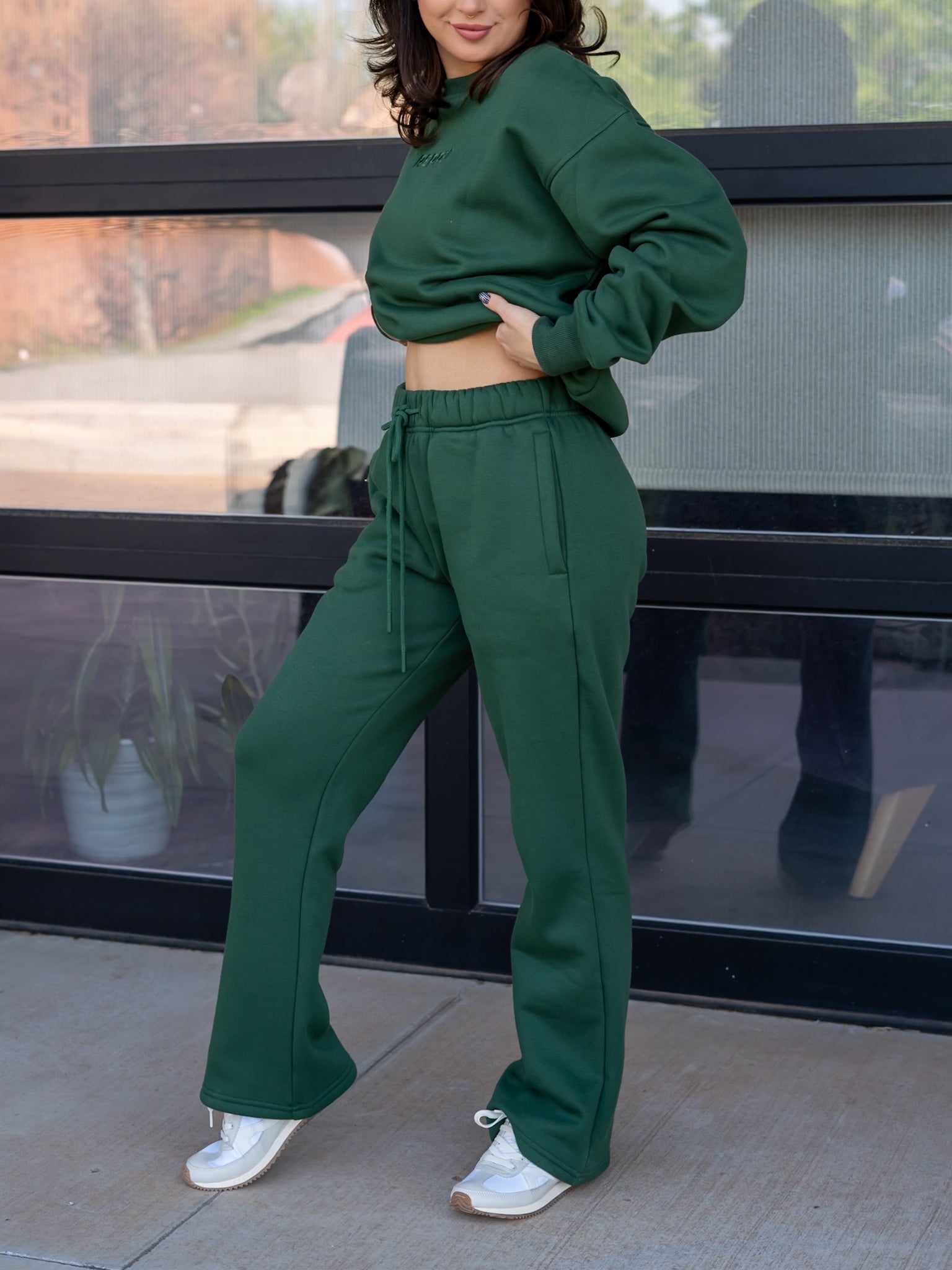 Flare Sweats - Green