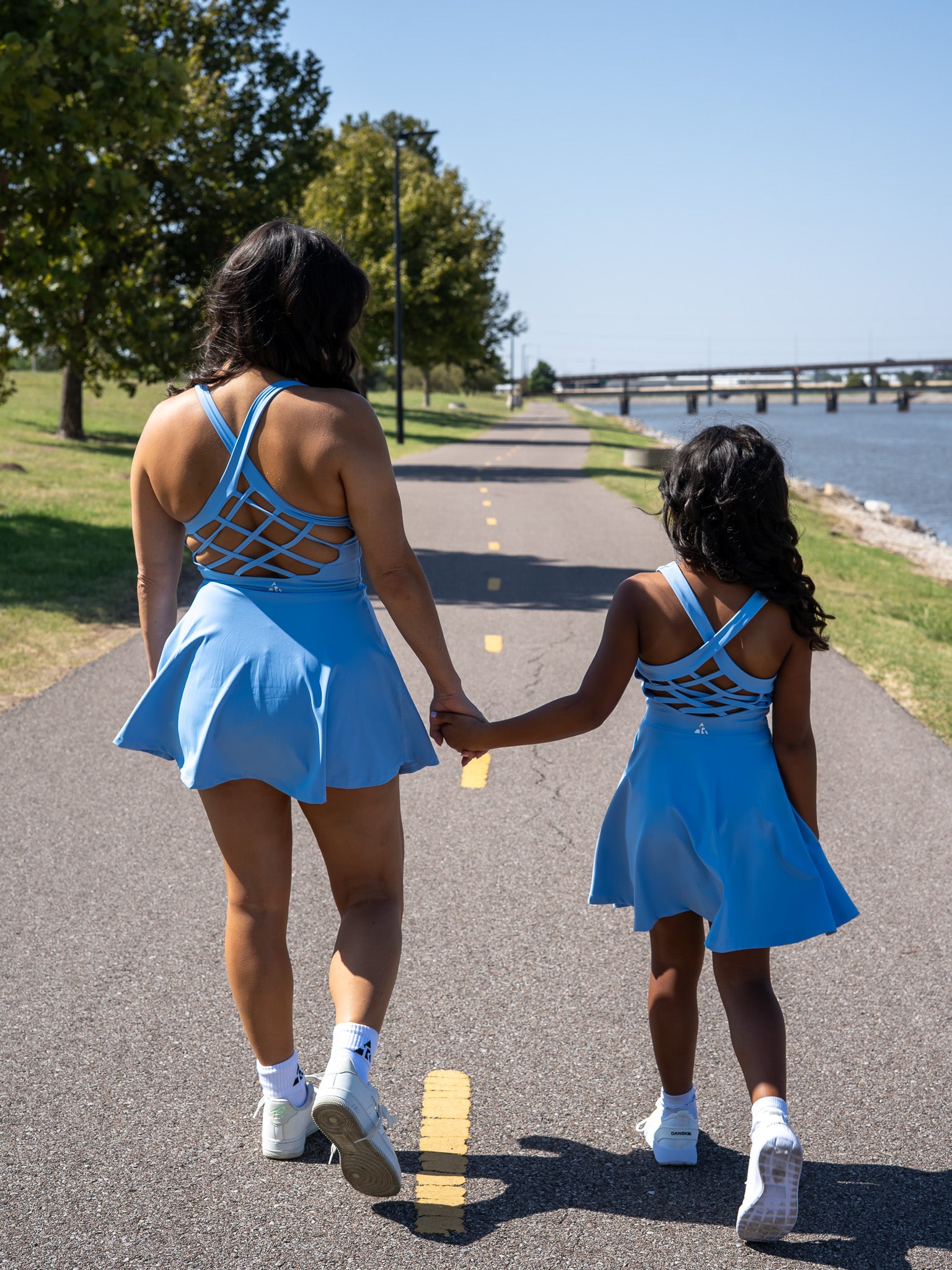 The Ultimate Dress With Built In Shorts- Sky Blue