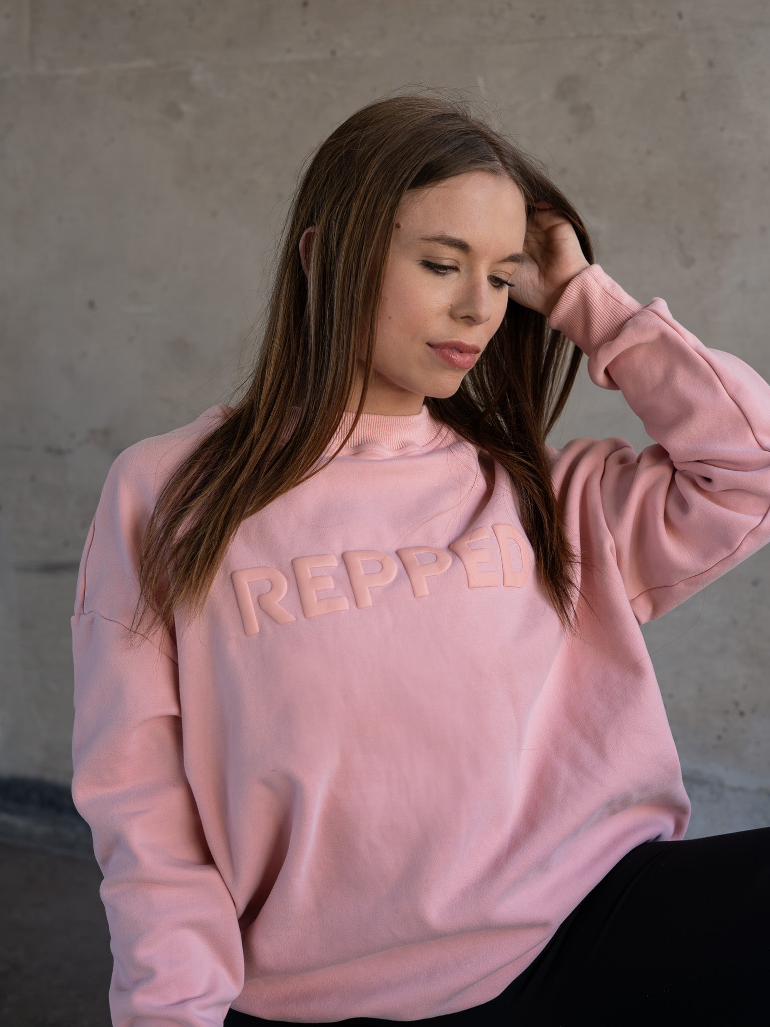 Cascade Crewneck- Pink