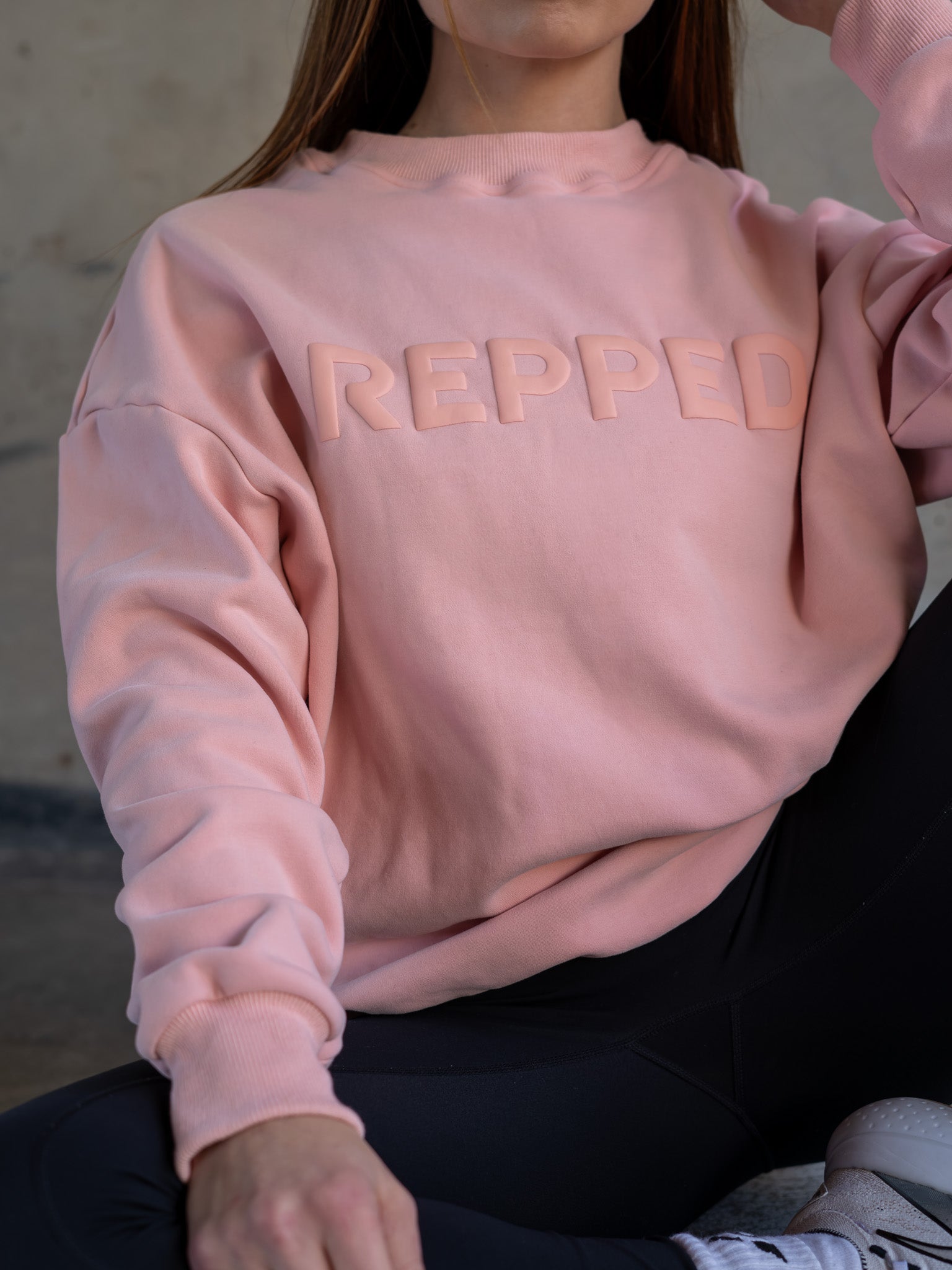 Cascade Crewneck- Pink