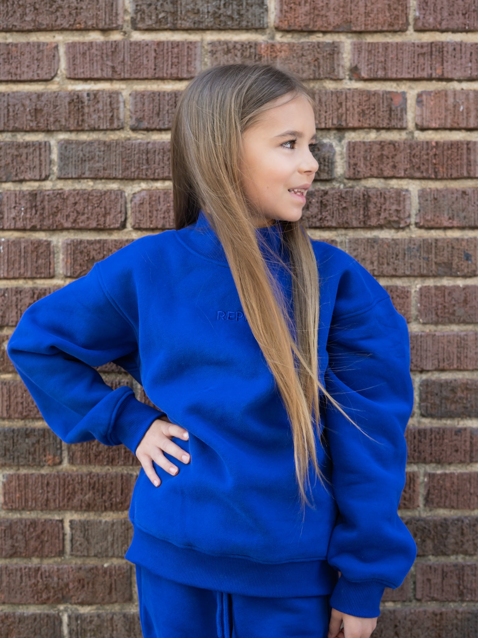 Kids Sweatshirt - Cobalt (Single)