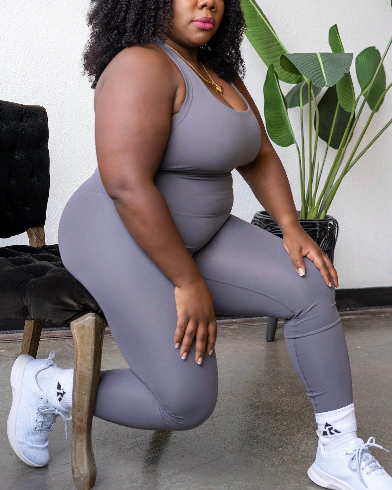 Verge High Waisted Leggings - Agate