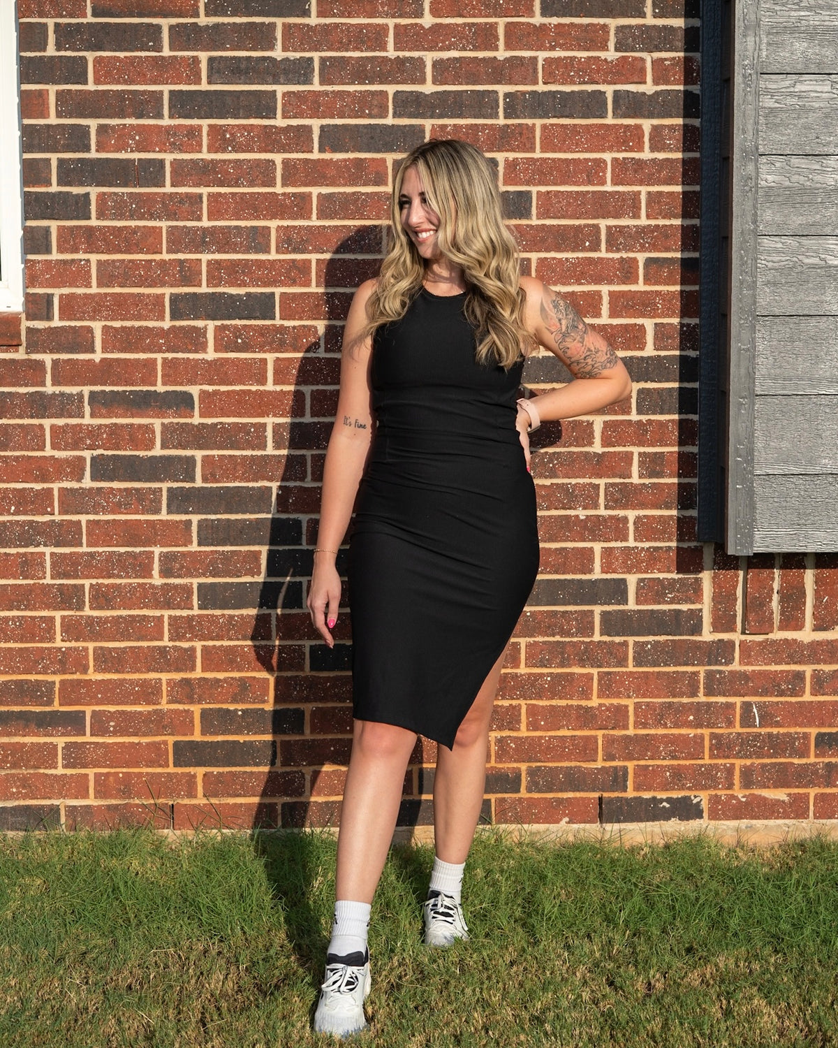 Day to Night Dress- Black
